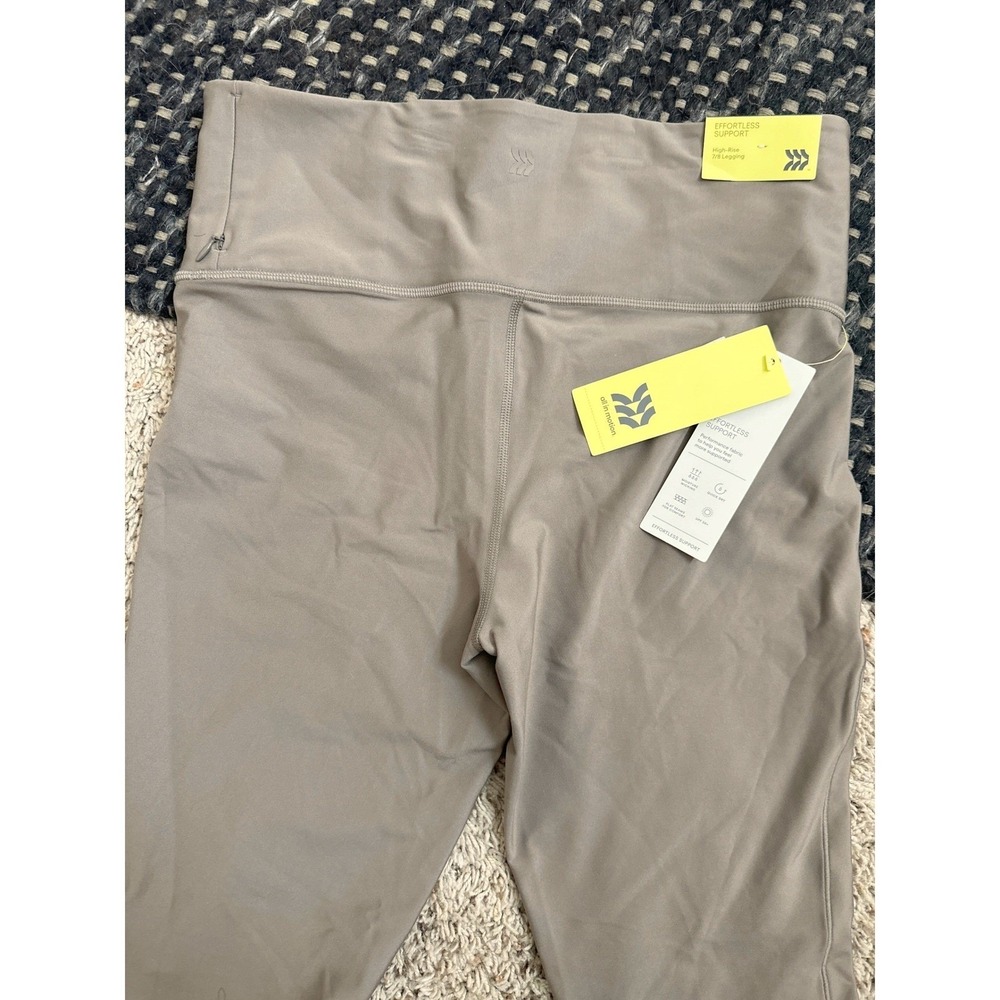 NWT Minimalist High-Waisted‎ Performance Leggings Soft Neutral Yoga Athletic LG